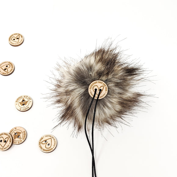 Birch Faux Fur Pom Poms (ARCHIVED)