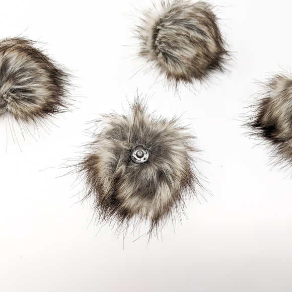 Birch Faux Fur Pom Poms (ARCHIVED)