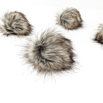 Birch Faux Fur Pom Poms (ARCHIVED)