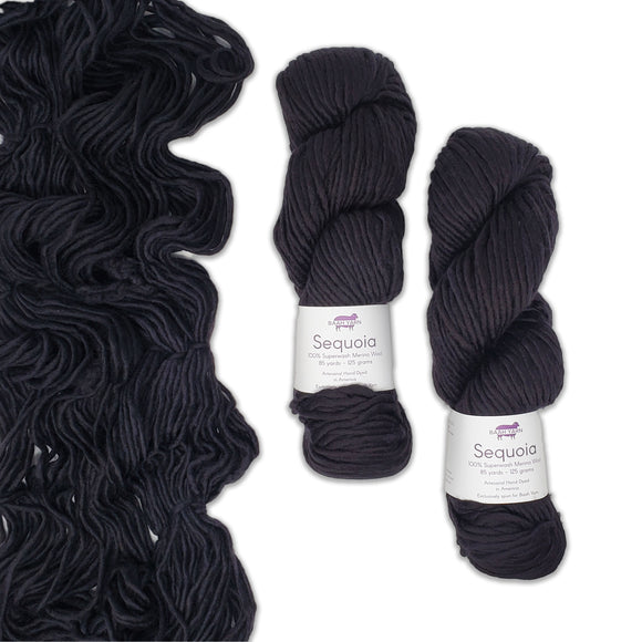 Baah Yarn Sequoia - Black Pearl