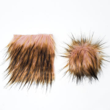 Blossom - Faux Fur Pre-Cut DIY Squares