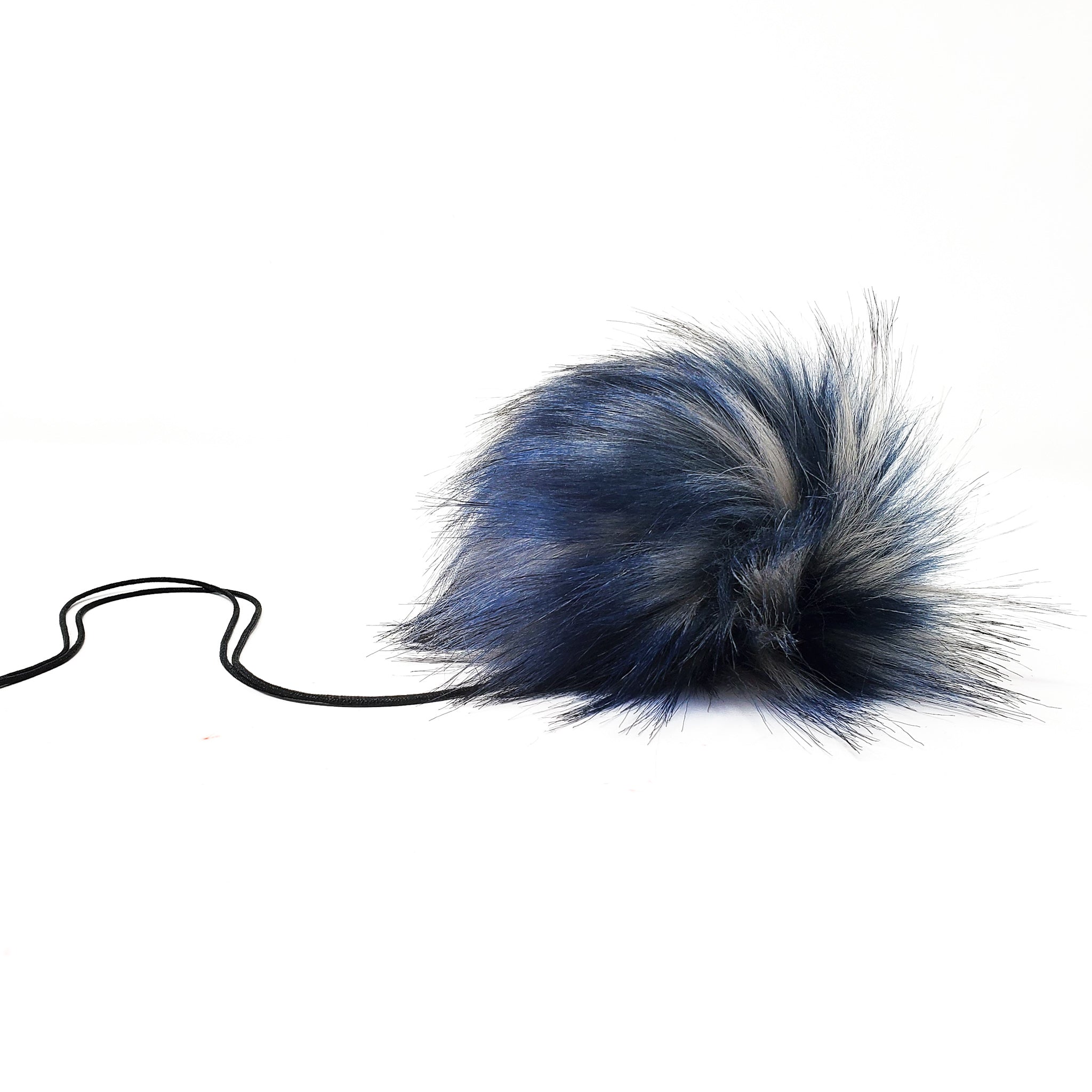 Blue Sapphire - Faux Fur Pom Poms