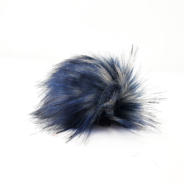 Blue Sapphire - Faux Fur Pom Poms