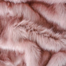 Blush LUXE Fake Fur Faux Fur Fabric by the Metre / Yard (CHRISTMAS MIRACLE EDITION)-1