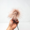 Blush - Faux Fur Pom Poms-3