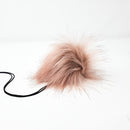 Blush - Faux Fur Pom Poms-2