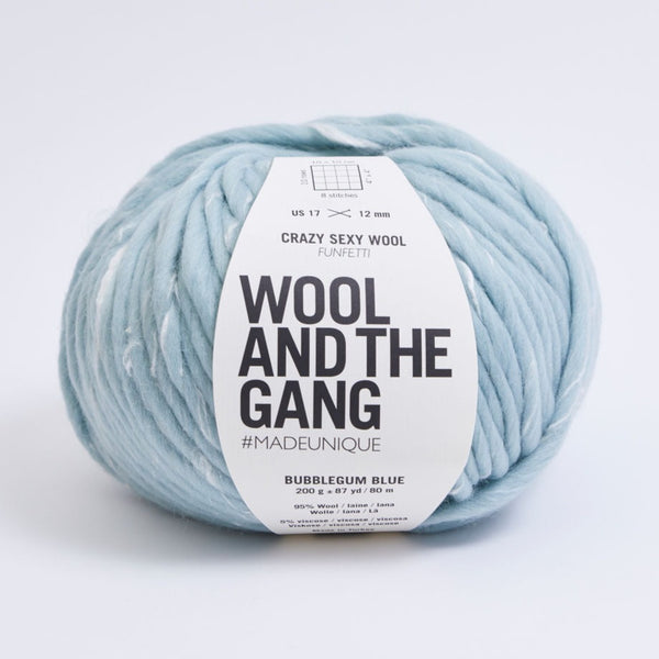 Wool and the Gang | Crazy Sexy Wool | Bubblegum Blue