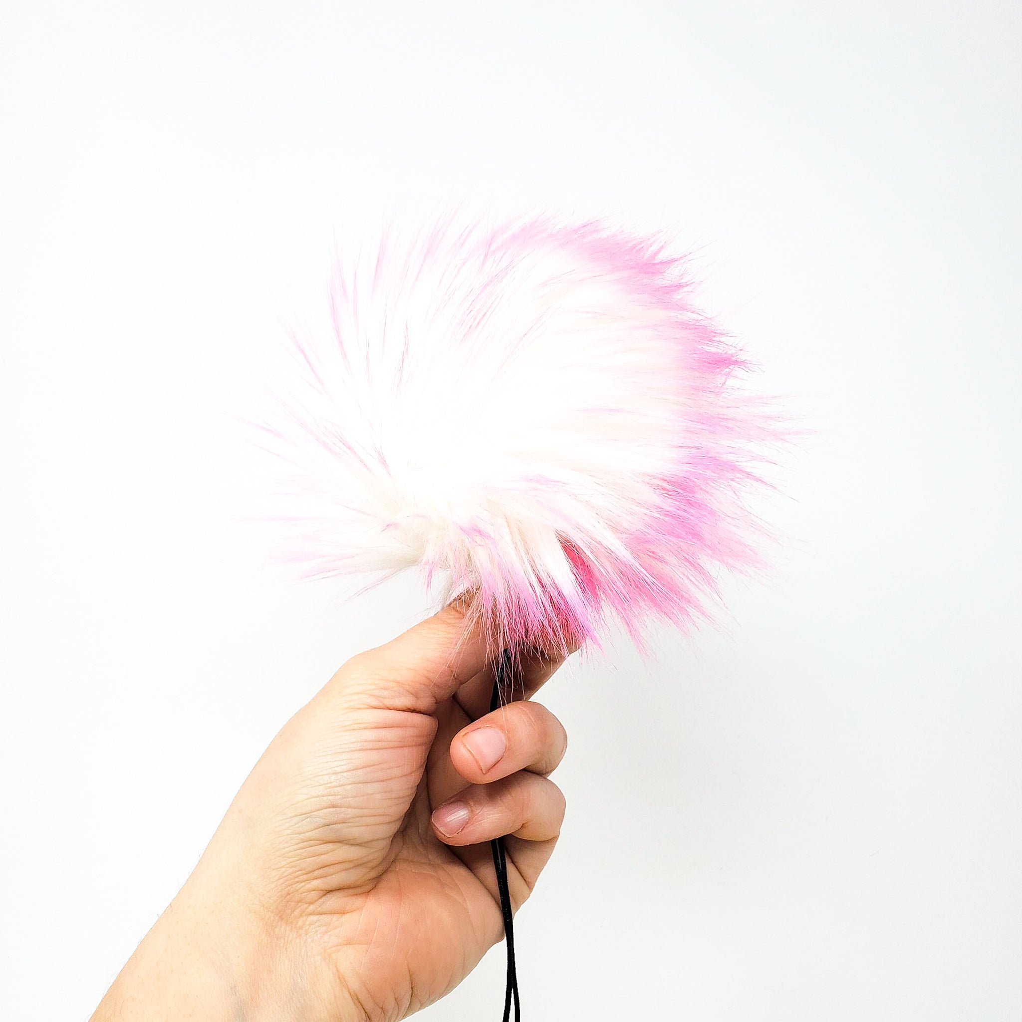 Bubblegum Faux Fur Pom Poms