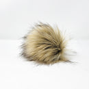 Comet (Silver Sparkle) - Faux Fur Pom Poms-1