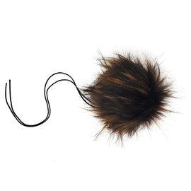 Copper - Faux Fur Pom Poms - 0