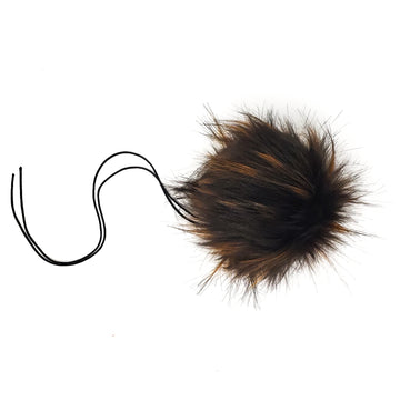 Copper - Faux Fur Pom Poms - 0
