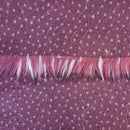 Dark Cherry Fake Fur Faux Fur Fabric by the Metre / Yard-4