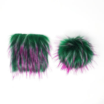 Dragon - Faux Fur Pre-Cut DIY Squares