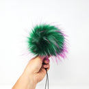 Dragon - Faux Fur Pom Poms-3