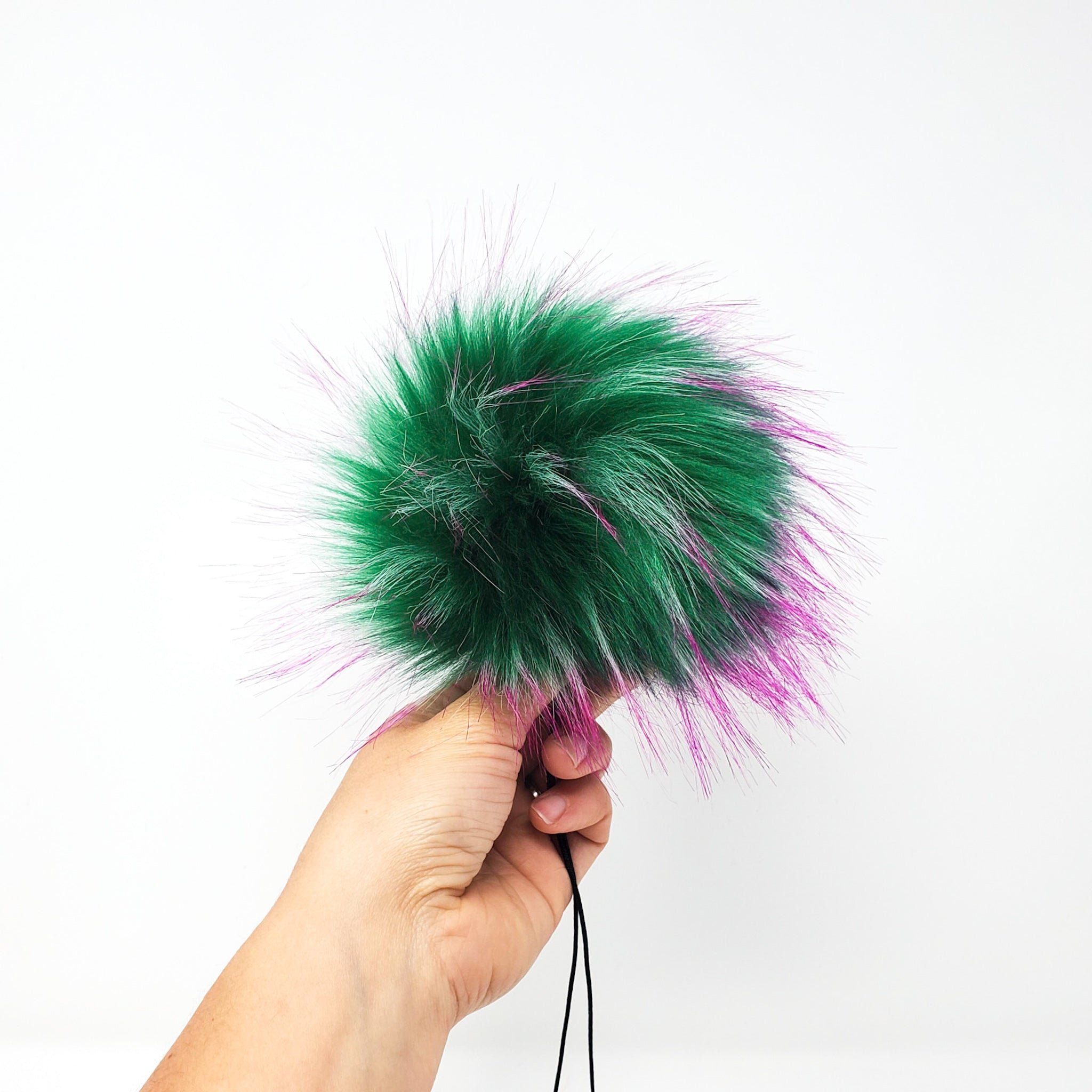 Dragon - Faux Fur Pom Poms