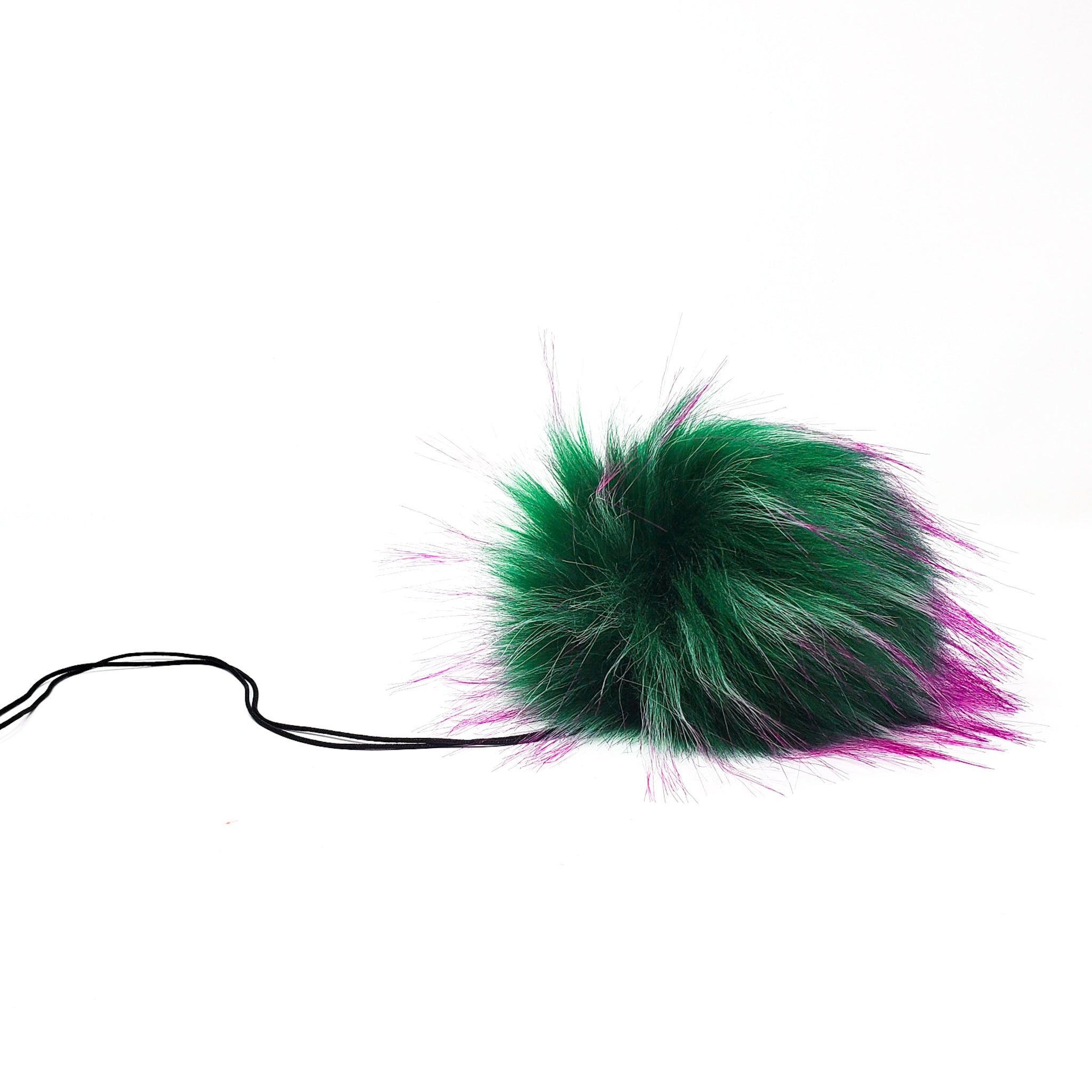 Dragon - Faux Fur Pom Poms