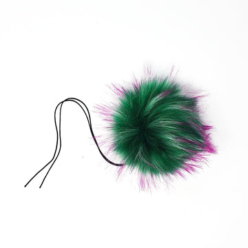 Dragon - Faux Fur Pom Poms - 0