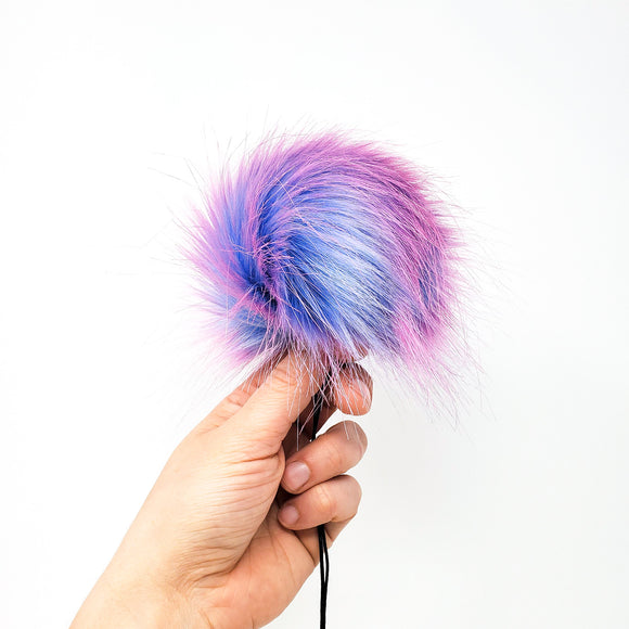 Dreamsicle Faux Fur Pom Poms