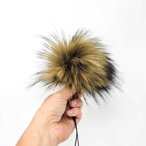 Dusk - Faux Fur Pom Poms