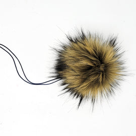 Dusk - Faux Fur Pom Poms - 0
