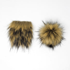 Dusk - Faux Fur Pre-Cut DIY Squares