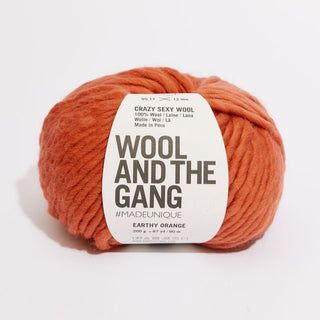 Earthy Orange - Crazy Sexy Wool