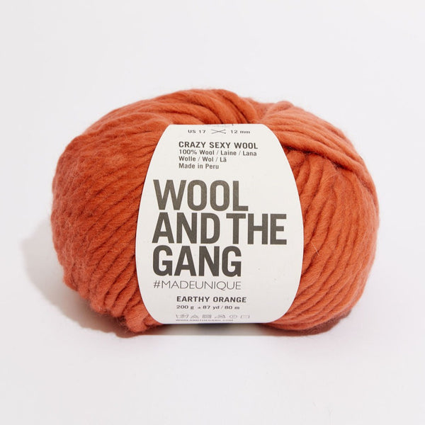 Wool and the Gang | Crazy Sexy Wool | Earthy Orange