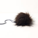 Espresso - Faux Fur Pom Poms-4