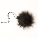 Espresso - Faux Fur Pom Poms-2