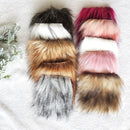 how to make faux fur pom poms grab bag