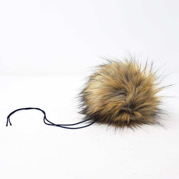 Fawn Faux Fur Pom Poms