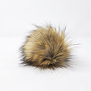 Fawn Faux Fur Pom Poms-1