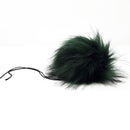 Forest Green - Faux Fur Pom Poms-4