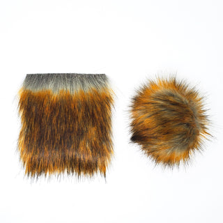 Foxy - Faux Fur Pre-Cut DIY Squares
