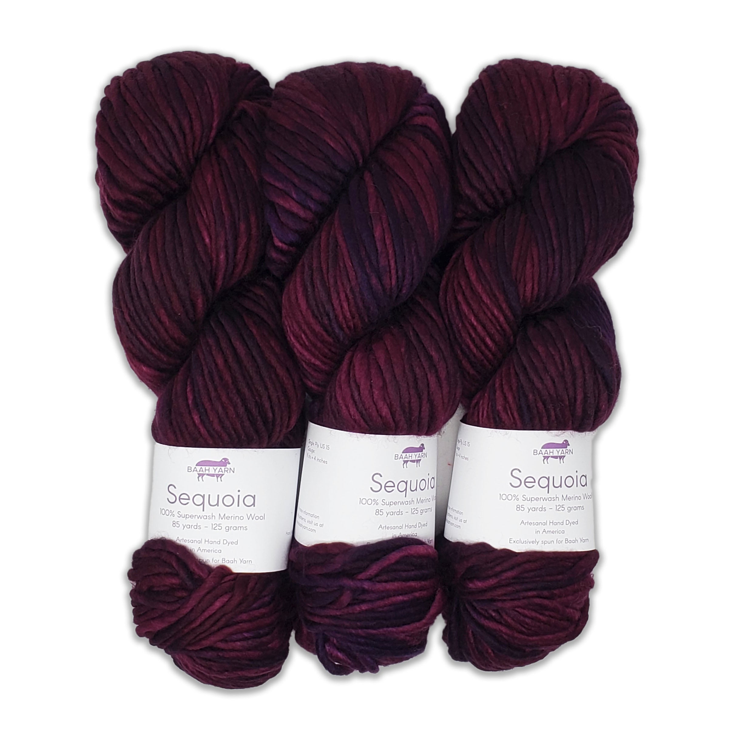 Baah Yarn Sequoia - Garnet - 0