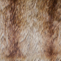 Golden Wolf Fake Fur Faux Fur Fabric by the Metre / Yard