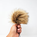 Golden Wolf Faux Fur Pom Poms (NEW FABRIC)-3