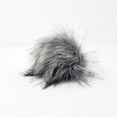Granite - Faux Fur Pom Poms-1