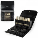 DRIFTWOOD 5" Interchangeable Circular Needle Set - Black Faux Leather Case-1