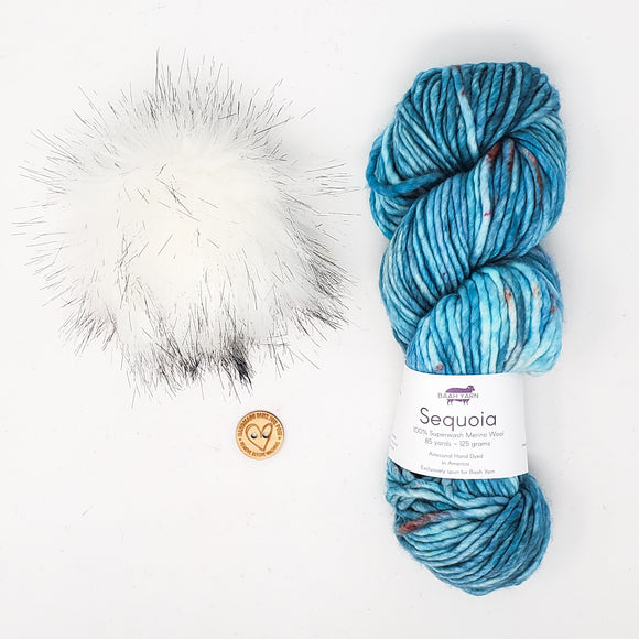 Impression Sunrise - Baah Yarn Sequoia Luxe Bundle