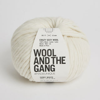 Ivory White - Crazy Sexy Wool