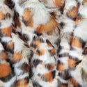 Leopard Fake Fur Faux Fur Fabric by the Metre / Yard