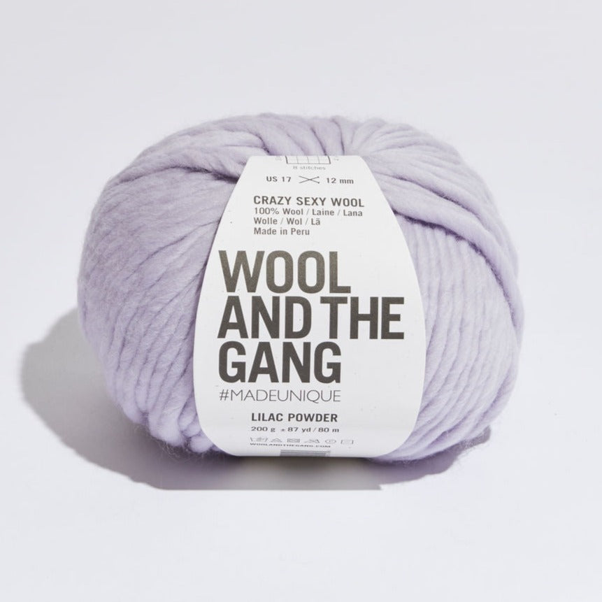 Wool and the Gang | Crazy Sexy Wool | Lilac Powder