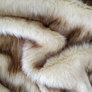 Linen Fake Fur Faux Fur Fabric by the Metre / Yard-1