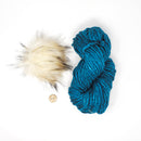 Teal Feather - Malabrigo Rasta Luxe Bundle-1