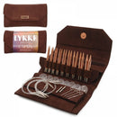 CYPRA 3.5" Interchangeable Circular Needle Set - Brown Vegan Suede Case-1