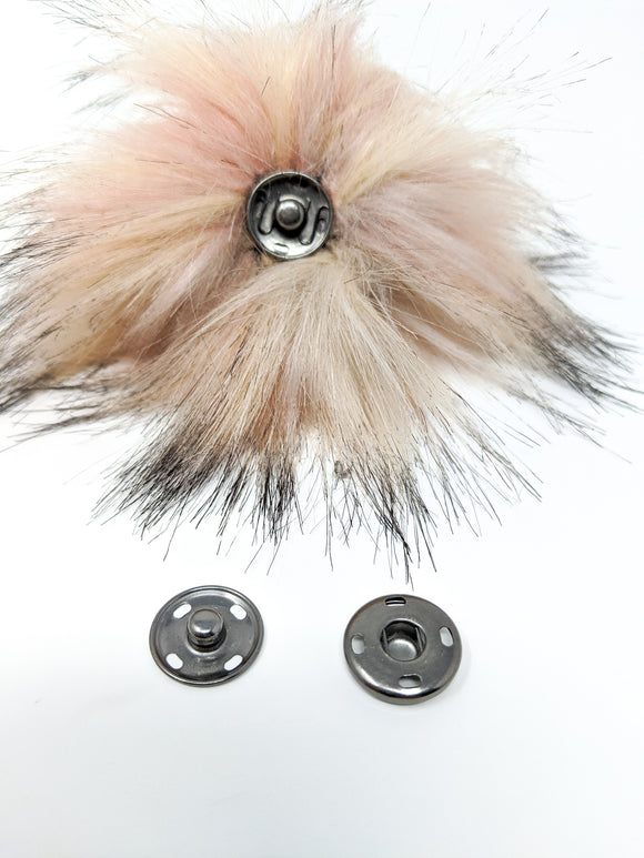 Metal Snaps (10 Pack) -- Black Gunmetal