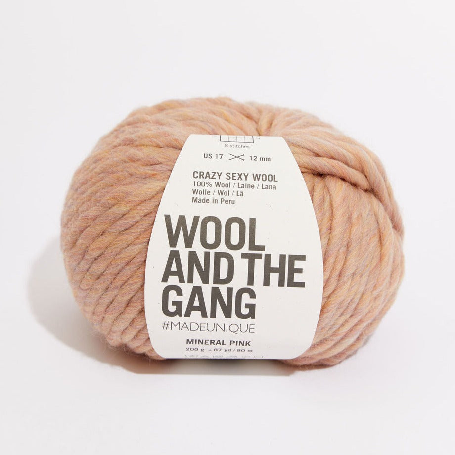 Wool and the Gang | Crazy Sexy Wool | Mineral Pink
