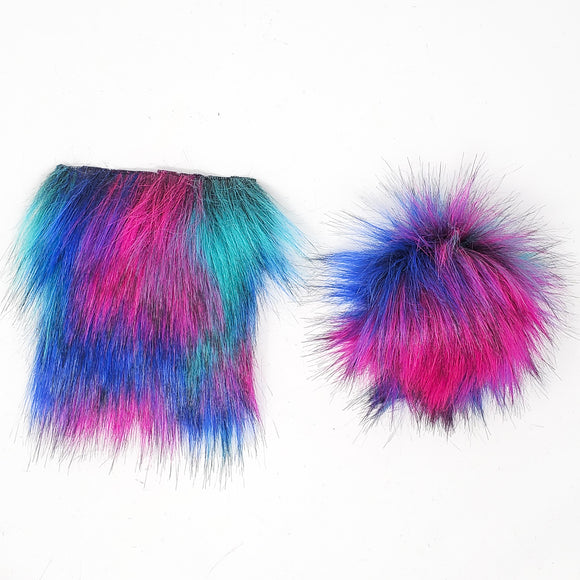 Monster - Faux Fur Pre-Cut DIY Squares