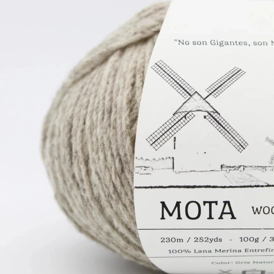 Wooldreamers | Mota - Natural Grey